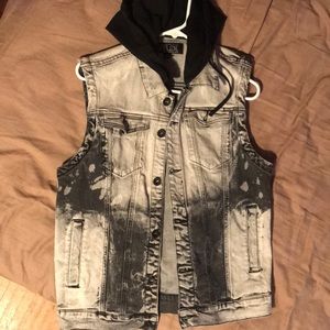 Goth punk vest